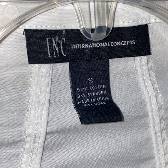 Small Black and white Moto style jacket - Picture 3 of 4